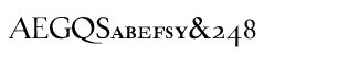 Serif fonts T-Y: Task Small Caps