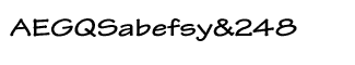 Serif fonts T-Y: Tekton Pro Bold Ext