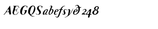 Serif fonts T-Y: Tema Cantante Bold Italic