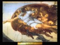 Art wallpapers: The creation of man - God Almighty