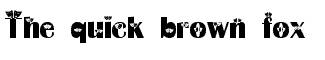 Serif misc fonts: Thespian