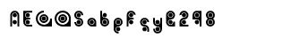 Symbol fonts E-X: Tiraso Allegre