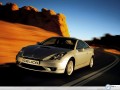 Toyota wallpapers: Toyota Celica down the road wallpaper