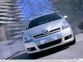Toyota wallpapers: Toyota Corolla Verso silver front view wallpaper