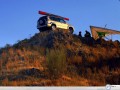 Toyota Land Cruiser on hill  wallpaper
