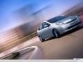 Toyota wallpapers: Toyota Prius in turn of road wallpaper