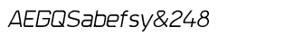 Sands Serif fonts T-Z: Trak Fine Italic