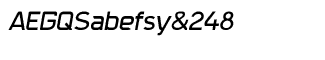 Sands Serif fonts T-Z: Trak Regular Italic