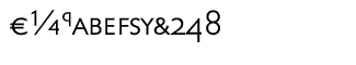 Sands Serif fonts T-Z: Tschichold Normal Expert