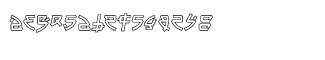 Symbol fonts E-X: Tsunami Outline