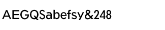 Sands Serif fonts T-Z: Twentieth Century Classified Regular
