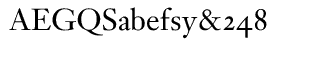 Serif fonts T-Y: Tyrnavia
