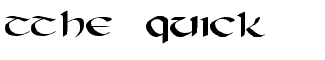 Gothic fonts: Uncial