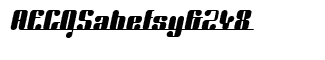 Sands Serif fonts T-Z: Unite Together Italic