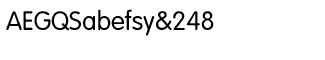Sands Serif fonts T-Z: VAG Rundschrift CE Light
