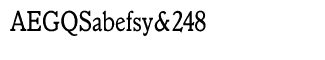 Serif fonts T-Y: Veronese Book Condensed
