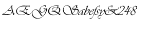 Handwriting fonts K-Y: Vivaldi CE