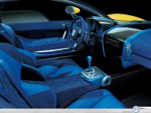 Volkswagen Concept Car interior wallpaper