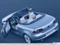 Volkswagen wallpapers: Volkswagen Concept Car silver top view wallpaper