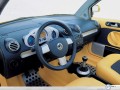 Volkswagen Concept Car yellow interior wallpaper