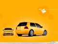 Volkswagen wallpapers: Volkswagen Golf front and rear wallpaper