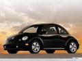 Car wallpapers: Volkswagen New Beetle black wallpaper