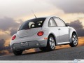 Volkswagen New Beetle silver  wallpaper