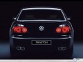 Volkswagen Phaeton wallpapers: Volkswagen Phaeton black back wallpaper
