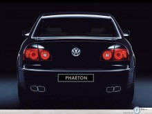 Volkswagen Phaeton black back wallpaper