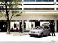 Volkswagen Polo by store  wallpaper