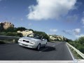 Volvo C70 wallpapers: Volvo C70 down the road  wallpaper
