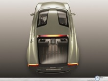 Volvo Concept Car top view  wallpaper