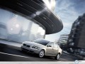 Volvo S40 by building wallpaper