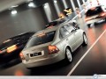 Volvo S40 wallpapers: Volvo S40 in tunnel wallpaper