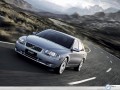 Volvo S80 wallpapers: Volvo S80 down the road wallpaper