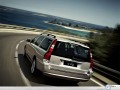 Volvo wallpapers: Volvo V70 down the road wallpaper