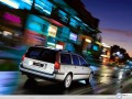 Volvo V70 in night city wallpaper