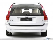 Volvo V70 white wallpaper