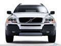 Volvo Xc90 silver front  wallpaper