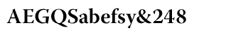Serif fonts T-Y: Warnock Pro Bold Subhead
