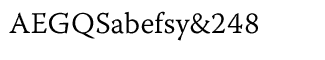 Serif fonts T-Y: Warnock Pro Light Caption