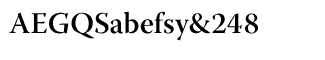 Serif fonts T-Y: Warnock Pro SemiBold Subhead
