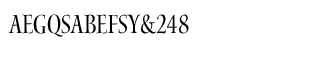 Serif fonts T-Y: Waters Titling Pro Condensed