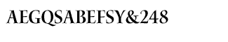 Serif fonts T-Y: Waters Titling Pro SbScn