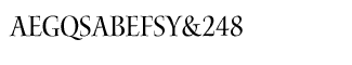 Serif fonts T-Y: Waters Titling Pro Scn