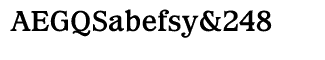 Serif fonts T-Y: Waverly Bold