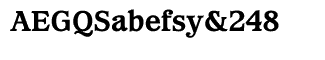 Serif fonts T-Y: Waverly Extra Bold