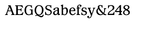 Serif fonts T-Y: Waverly Medium
