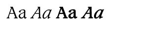 Serif fonts T-Y: Waverly Volume 1