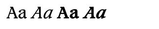 Serif fonts T-Y: Waverly Volume 2